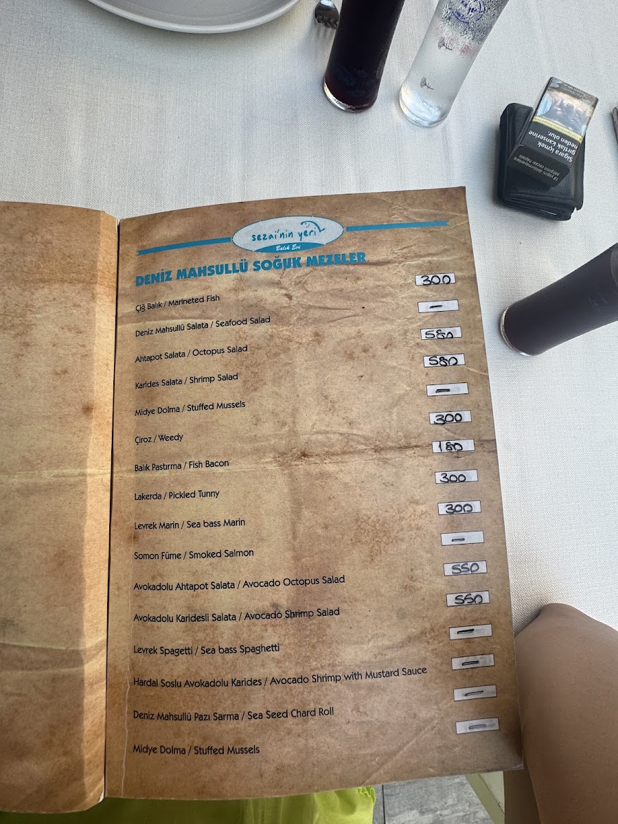 Sezai'nin Yeri Balık Restaurant — fotoğraf 4
