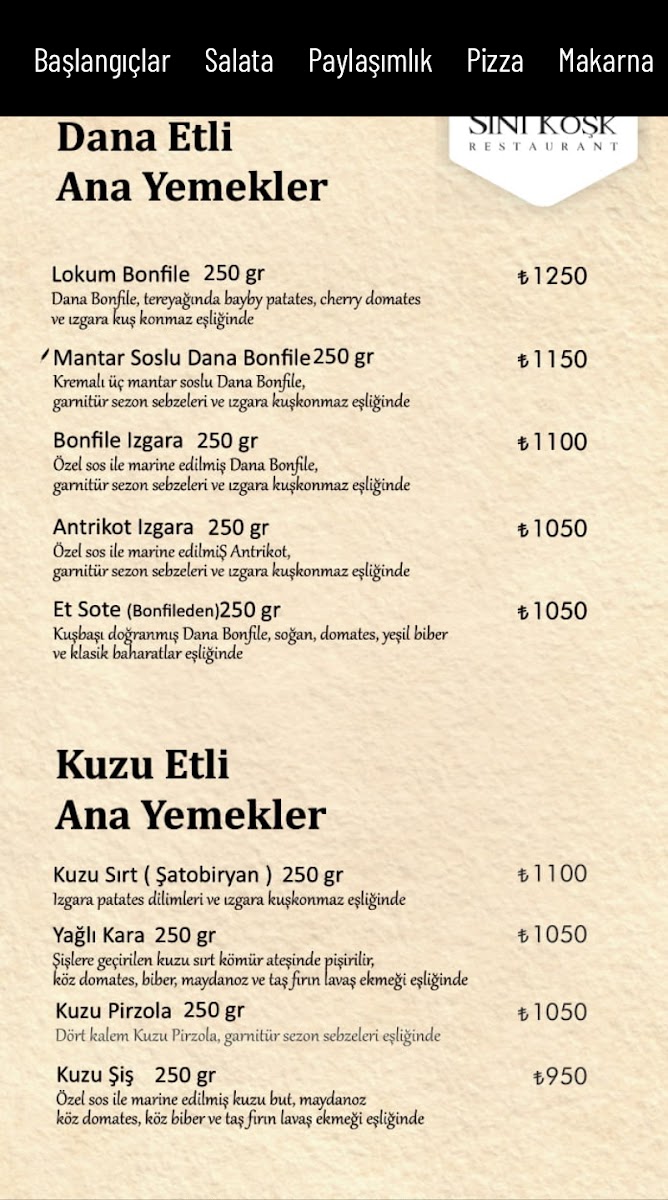 Sini Köşk Restaurant — fotoğraf 4