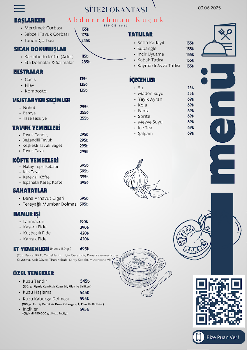 Site 2 Lokantası Abdurrahman Küçük Ovacık — fotoğraf 4