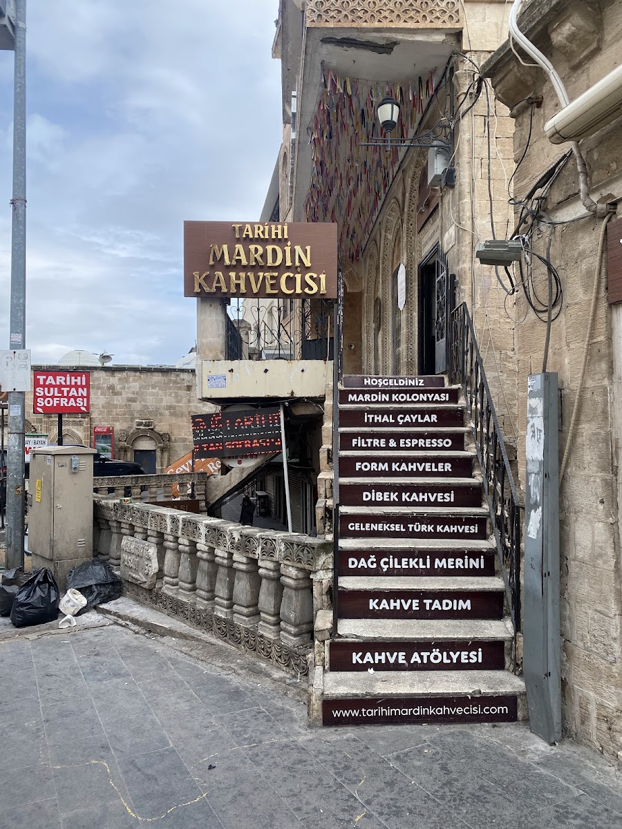 Tarihi Mardin Kahvecisi — fotoğraf