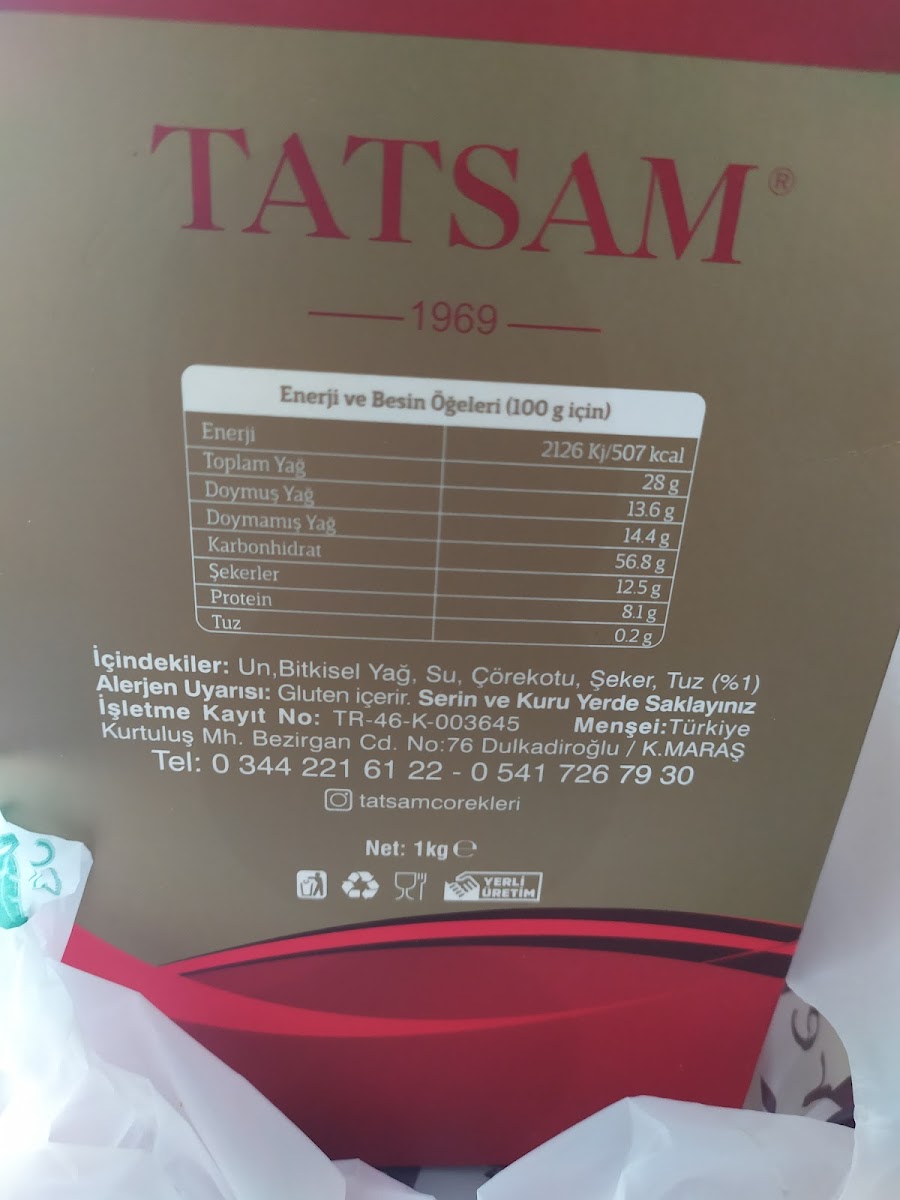 TATSAM ÇÖREKLERİ YILMAZ USTA — fotoğraf 4