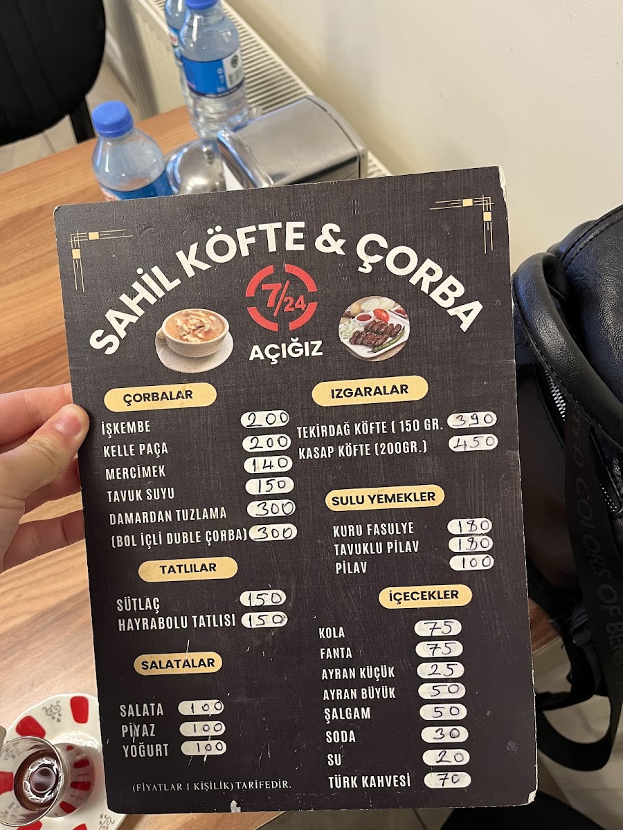 Tekirdağ Sahil Köfte Çorba 7/24 açığız — fotoğraf 4