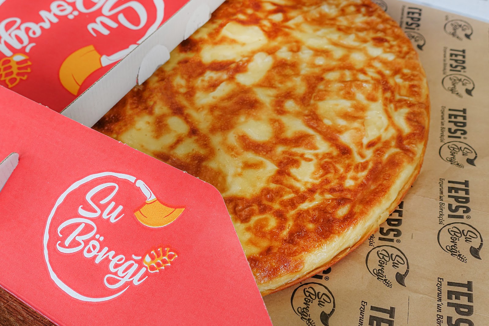 Tepsi Su Böreği - Mantı - Yöresel Ürünler — fotoğraf 5