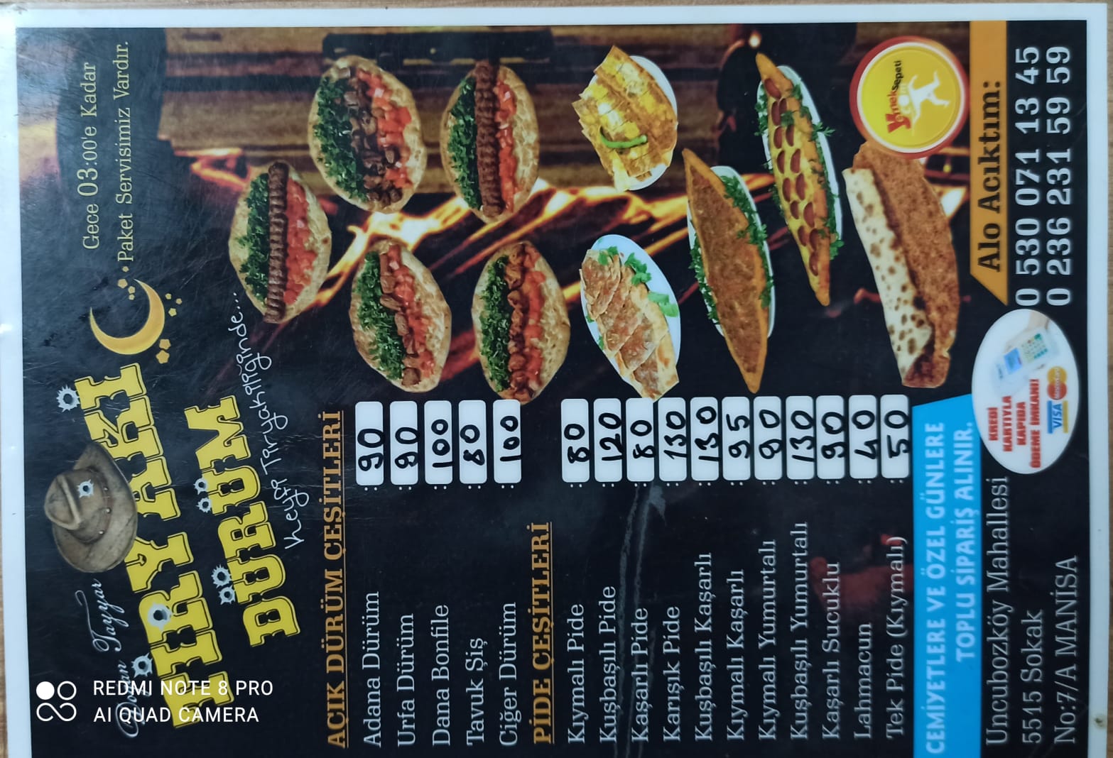 Tiryaki Dürüm Lahmacun Pide — fotoğraf 2