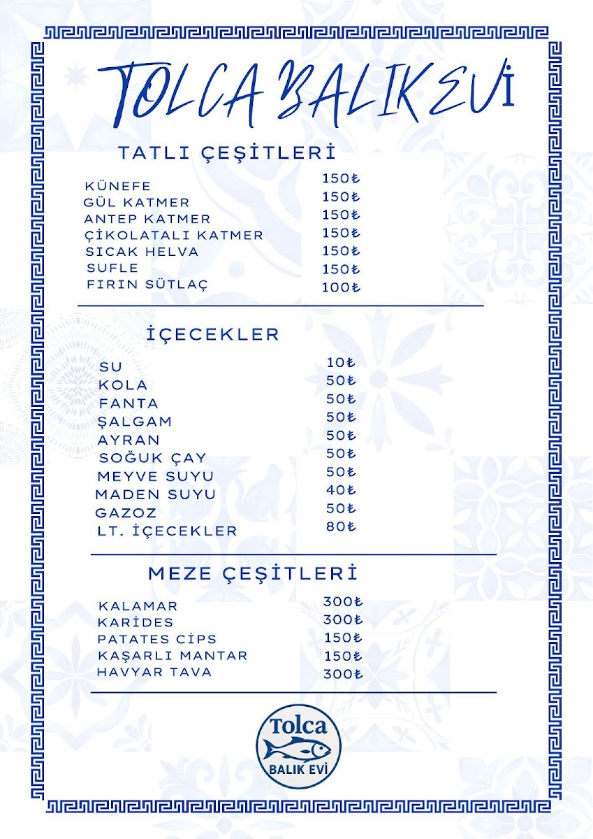 Tolca Tayat Balık Evi Restaurant — fotoğraf 4