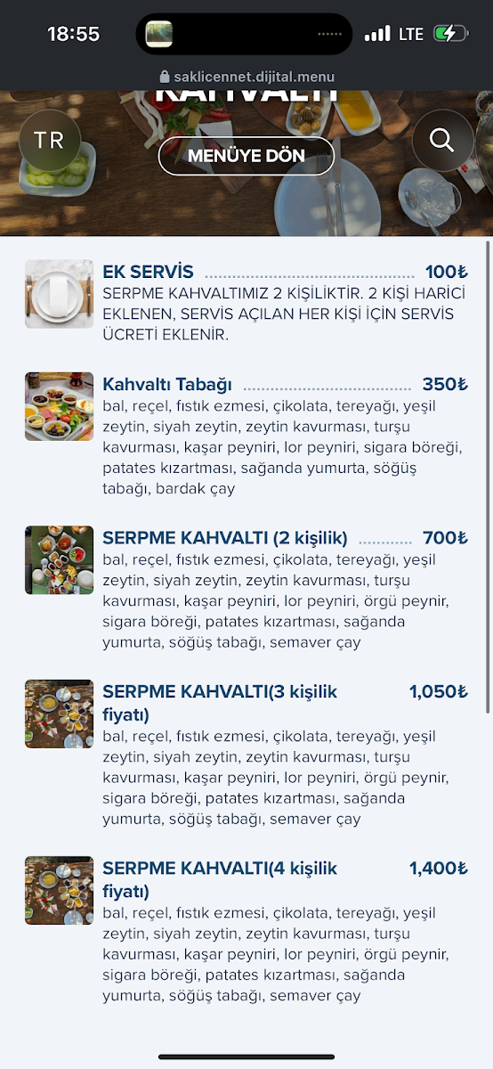 Trabzon Saklı Cennet Restaurant — fotoğraf 2