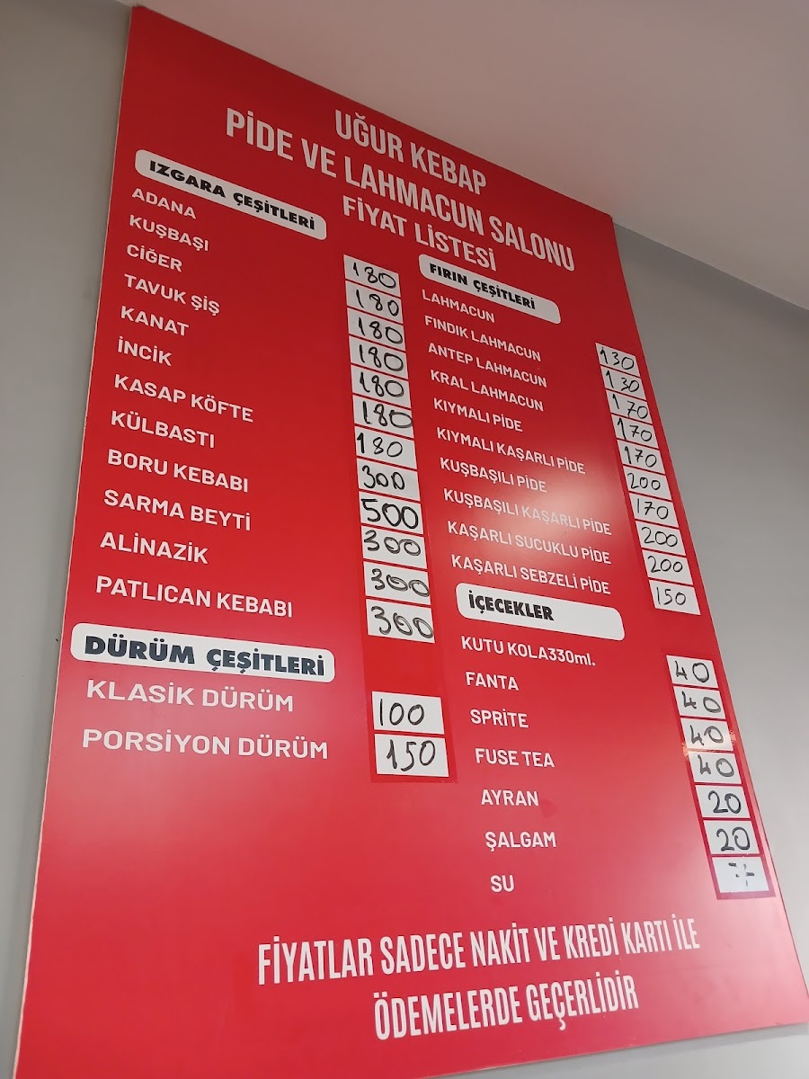 Uğur Kebap Lahmacun ve Pide Salonu — fotoğraf 2