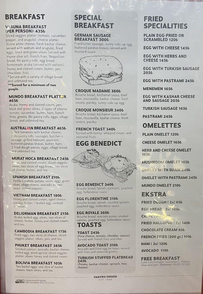 Varuna Gezgin Cafe - Antalya - Kaleiçi — fotoğraf 4