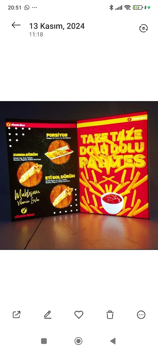 Vitamin Döner Ağrı Şube — fotoğraf 6