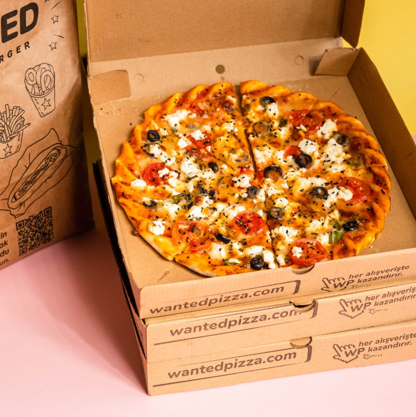 Wanted Pizza Burger bağlar — fotoğraf 5