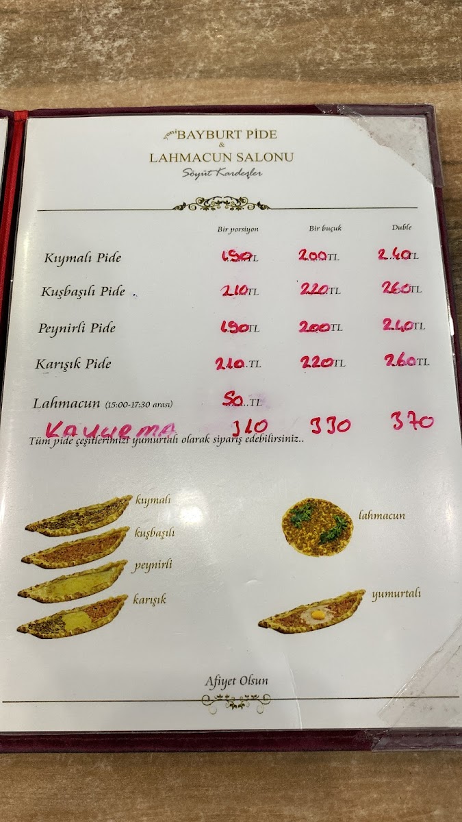 Yeni Bayburt Pide Ve Lahmacun Salonu Söyüt Kardeşler — fotoğraf 2