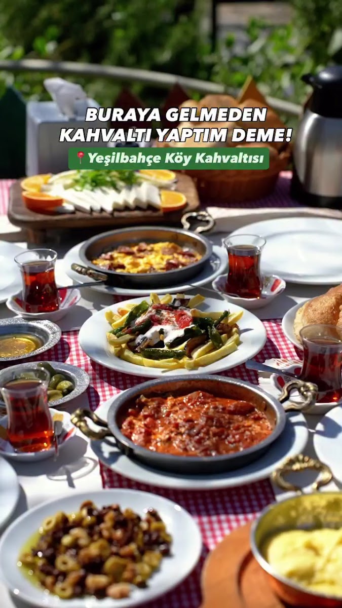 Yeşilbahçe Köy Kahvaltısı - Serpme - Denizli’nin En İyi Kahvaltıcısı- Köy Kahvaltısı -Denizli kahvaltı mekanı -PİŞİ — fotoğraf 3