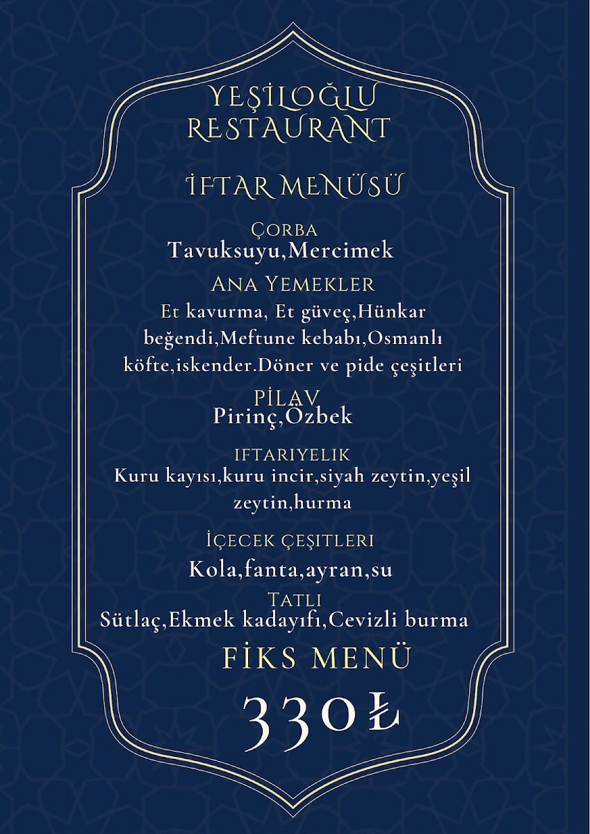 Yeşiloğlu Restaurant Atakum — fotoğraf 4