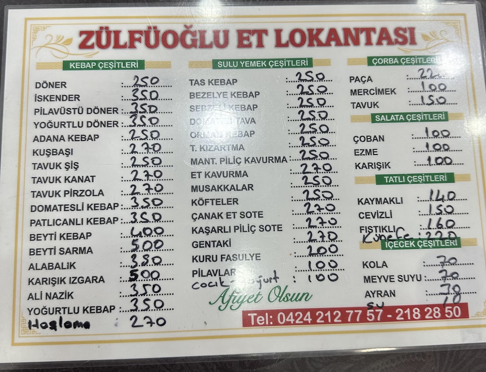 Zülfüoğlu Et Lokantası — fotoğraf 2